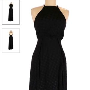 Astr black maxi dress. XS